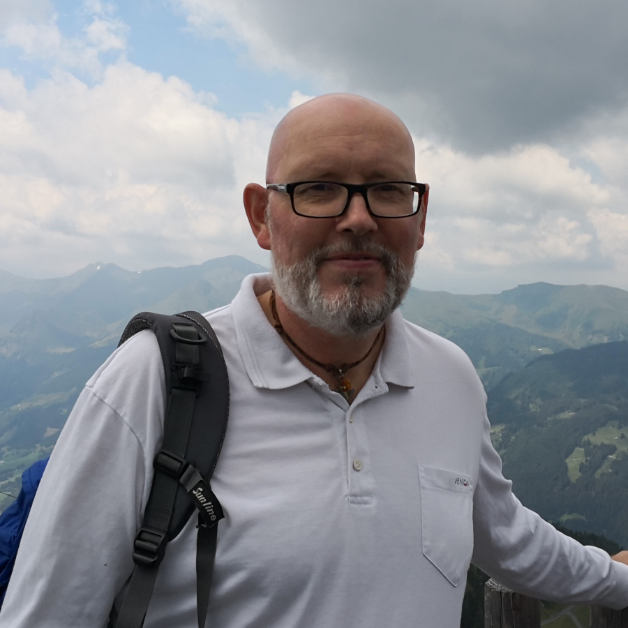 Thomas auf dem Berg